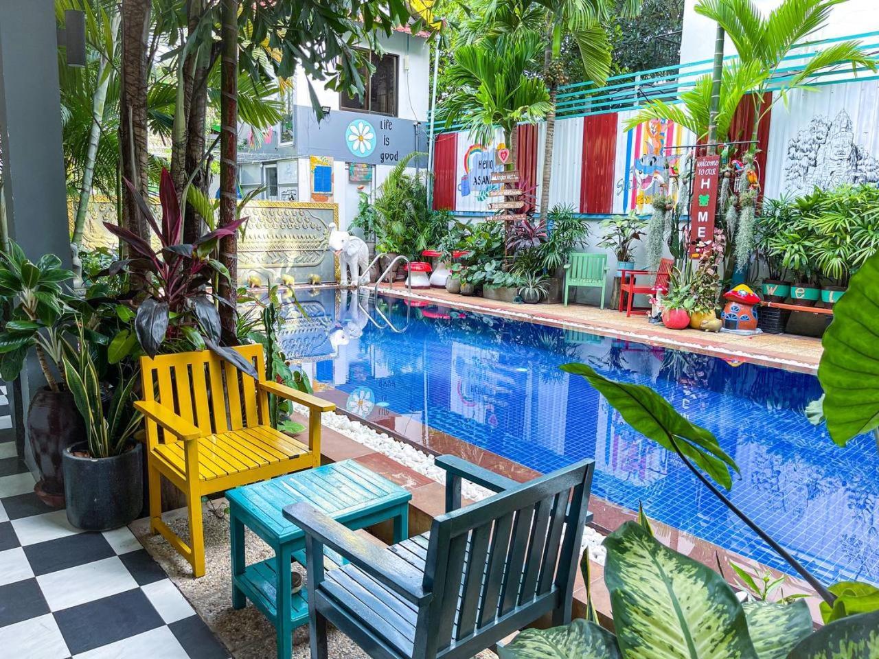 Asanak D'Angkor Boutique Hotel Siem Reap Exterior photo