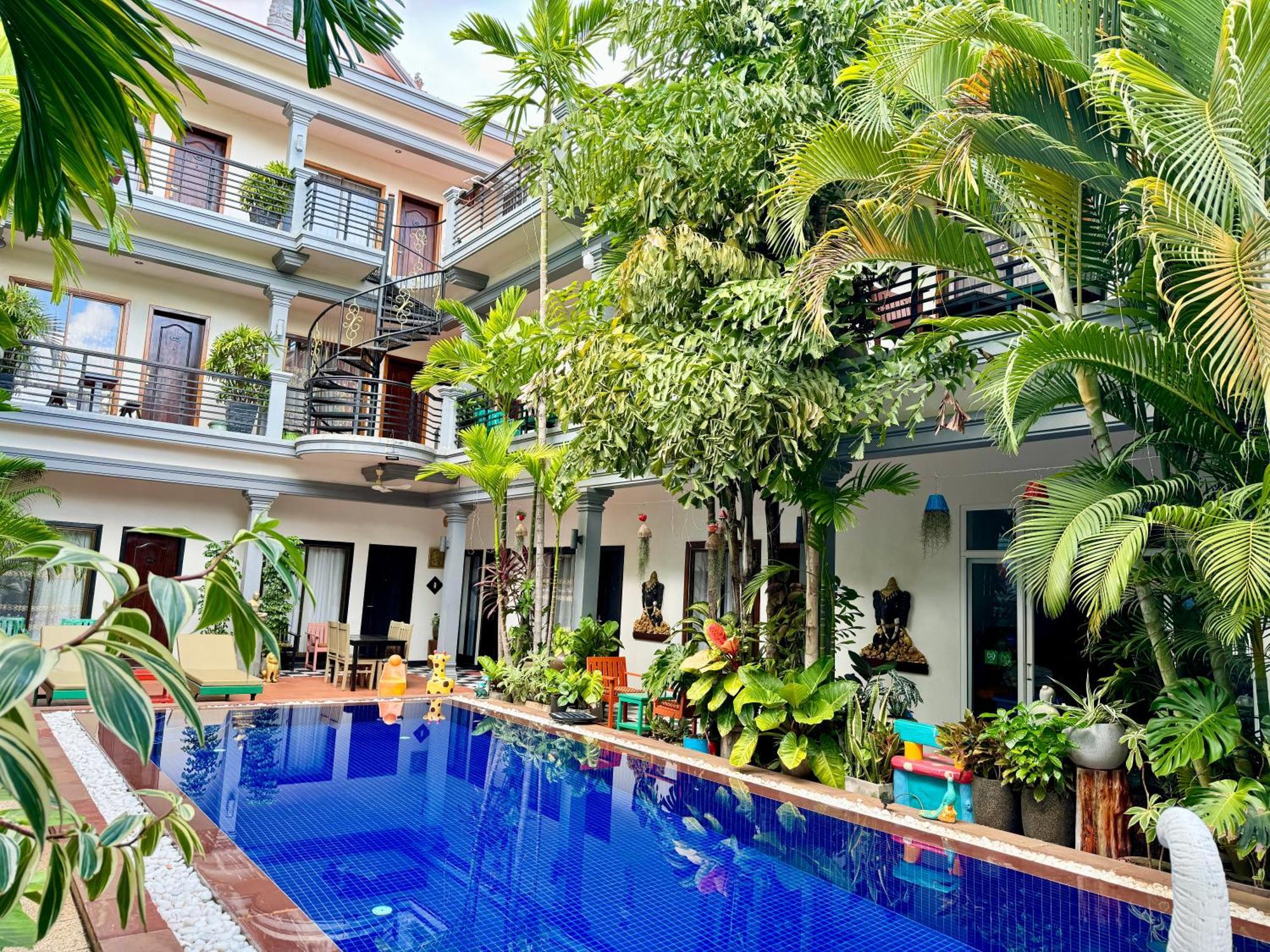 Asanak D'Angkor Boutique Hotel Siem Reap Exterior photo