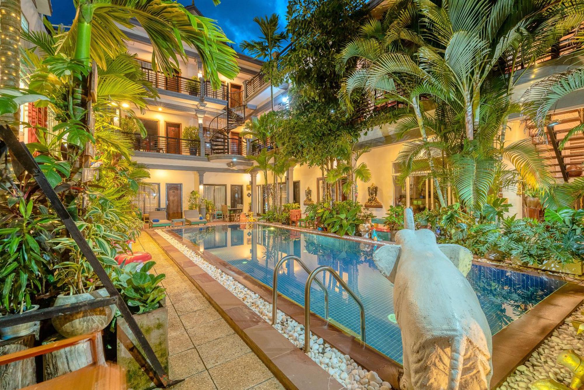 Asanak D'Angkor Boutique Hotel Siem Reap Exterior photo