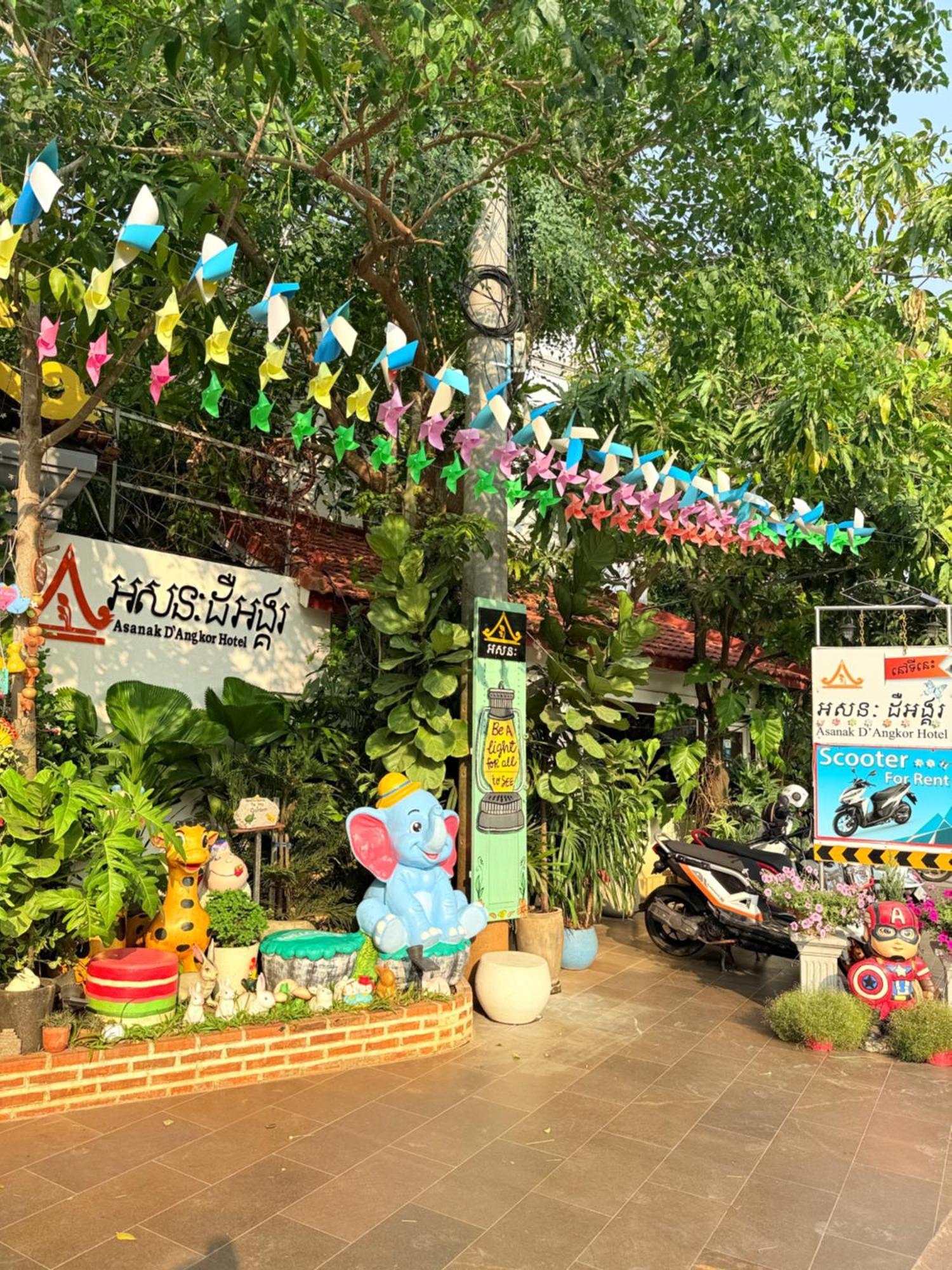 Asanak D'Angkor Boutique Hotel Siem Reap Exterior photo