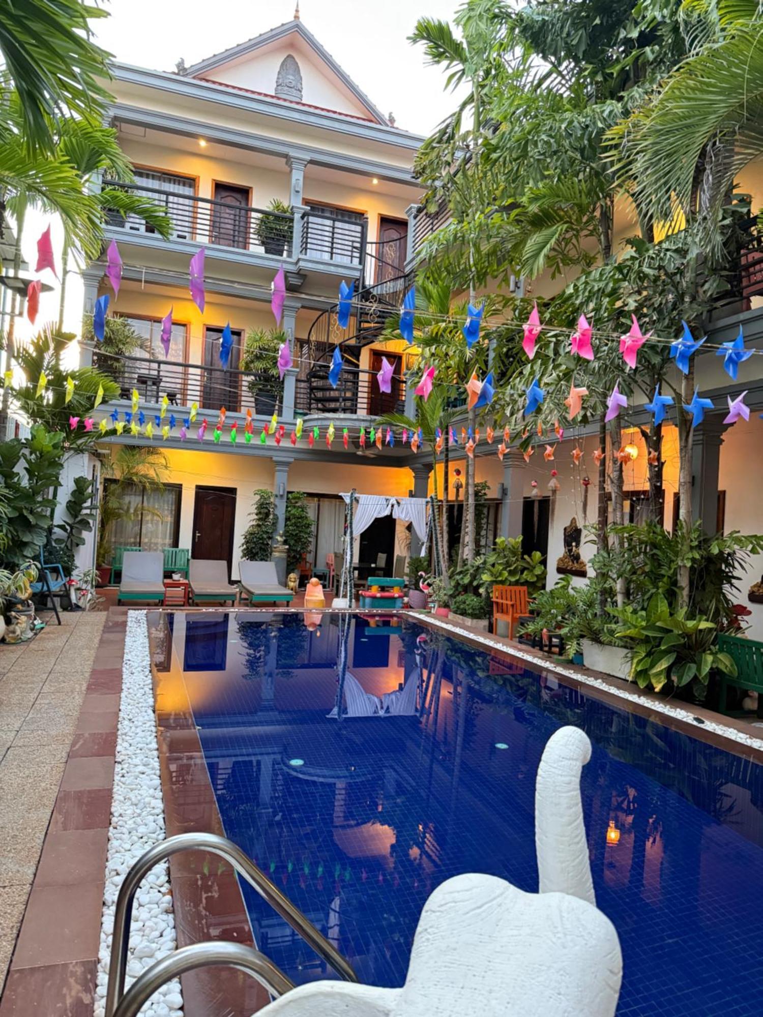 Asanak D'Angkor Boutique Hotel Siem Reap Exterior photo